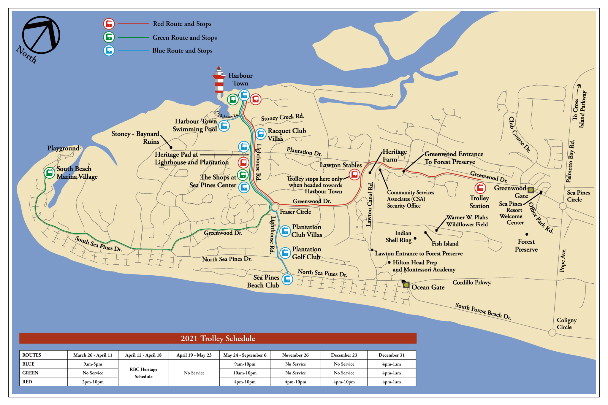 2021 Sea Pines Trolley Schedule Announced | Sea Pines Community Services Associates 2021 Sea Pines Trolley Schedule Announced | Sea Pines Community Services Associates