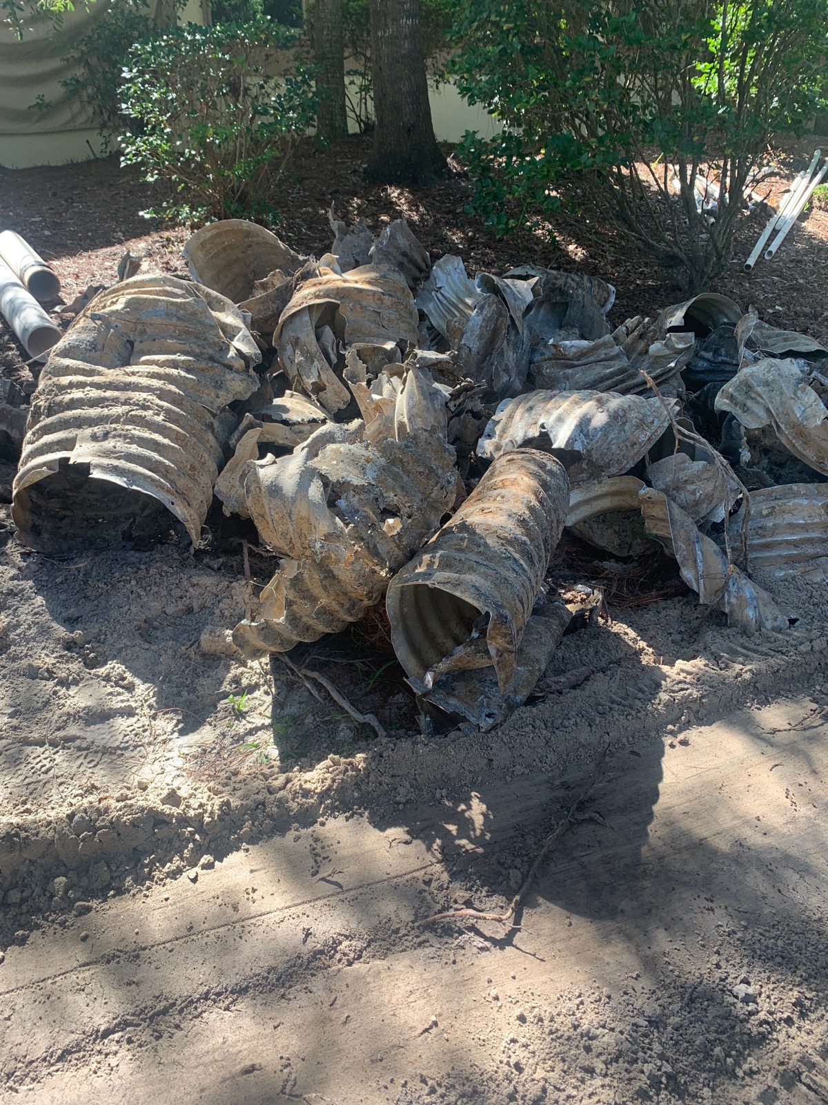 Photo of the excavated original