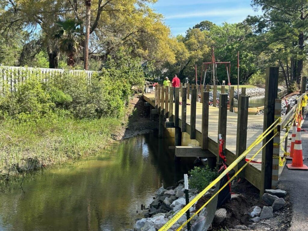 Leisure Trail Timber Bridge After