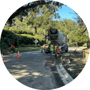 Lighthouse Lane Curb Install