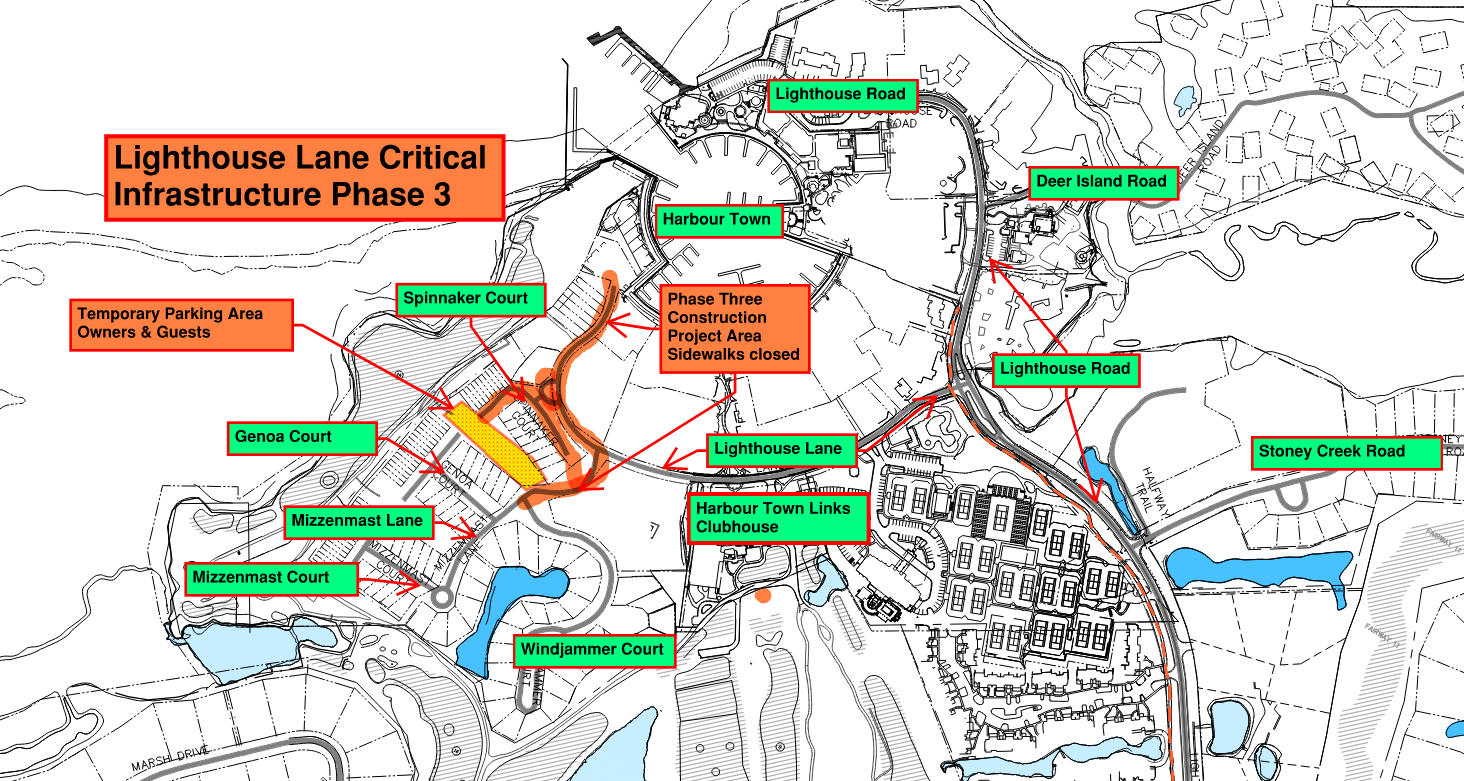 Lighthouse Lane Infrastructure Improvement Project Phase 3